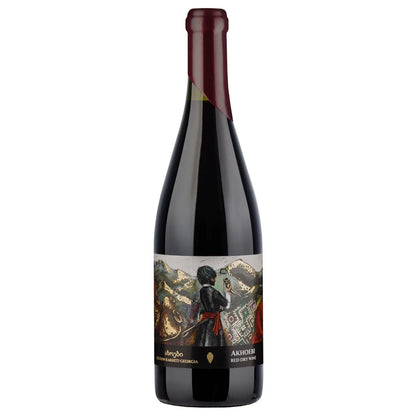 Vino Tinto de Qvevri · Akhoebi · Saperavi